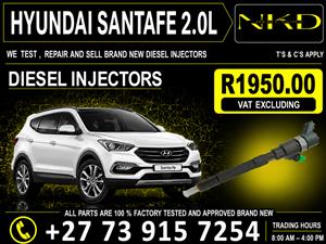 Injectors_For_Hyundai_Santafe_2.0L 