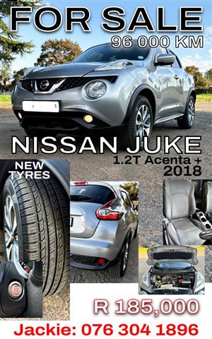 New 2018 Nissan Juke 1.2T Acenta+