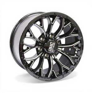 17″ Racing Hart Bronx 6/139 Gloss Black Alloy Wheels