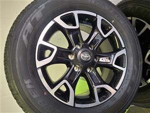 Toyota Legend 50 mags with Dunlop Grandtrek 265/60/18 