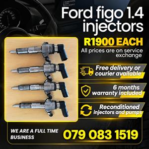 FORD FIGO 1.4 INJECTORS FOR SALE 