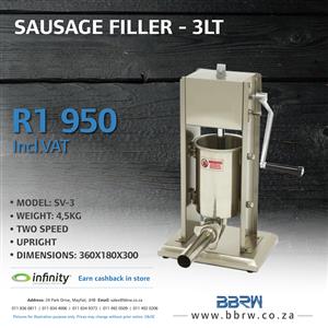 BBRW SPECIAL - Sausage Fillers