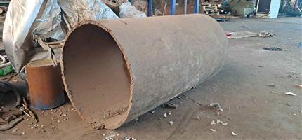 Pipe round Steel 500 mm x 1000 mm long