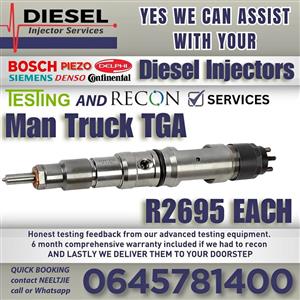MAN Truck TGA diesel injectors for sale