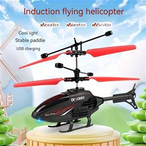 Remote Control Hand Sensing Helicopter with Cartoon Design