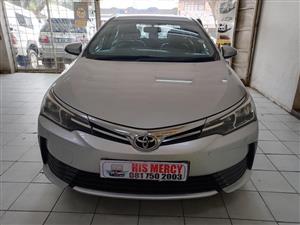 2018 TOYOTA COROLLA PRESTIGE 1.6 MANUAL
