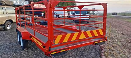 2026 Multi-Purpose Car Trailer With Removable Utility Frames 