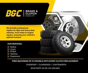 Brake & Clutch Kwik-Fit – Fast, Reliable Repairs You Can Trust!