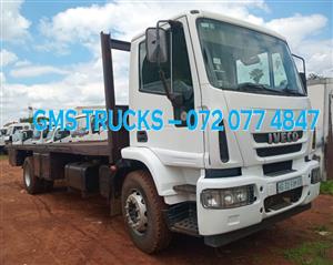 2018 IVECO EUROCARGO 18E280 FLATBED TRUCK FOR SALE (MT52) 