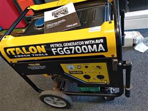 Talon 6.5kVA (around 5000W) single-phase petrol generator 