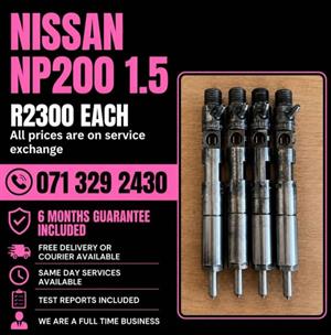 NISSAN INJECTORS FOR SALE WITH WARRANTY 
