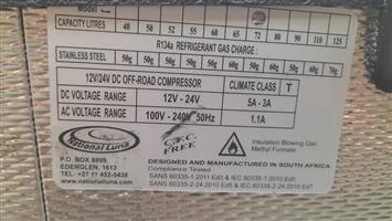 Victron Energy Setup and 74 lt National Luna Fridge