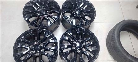 18 inch Ford Ranger Thunder rims