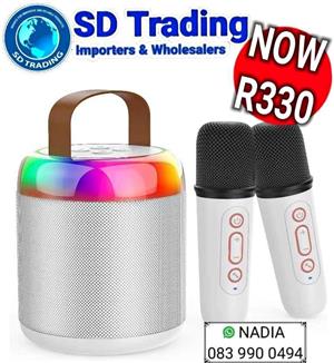 Wireless Karaoke Speaker with Microphone