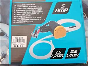 Oil extraction pump, 12V oil extraction pump