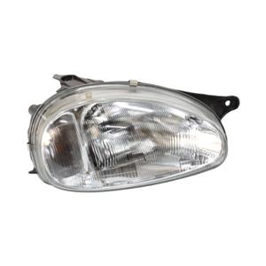 Replacement Headlight for Opel Corsa 1995 w/socket (RHS)
