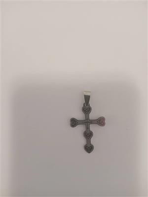 Stainless steel Pendant with cross