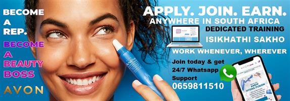 Join AVON now | Become a Rep & Earn up to 40% | Work from home