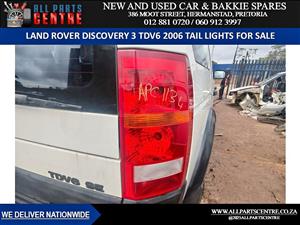 2006 Land Rover Discovery 3 TDV6 Tail lights - for sale
