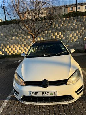 VW Golf 7 1.2 TSI GOlf R body kit 2015 model 