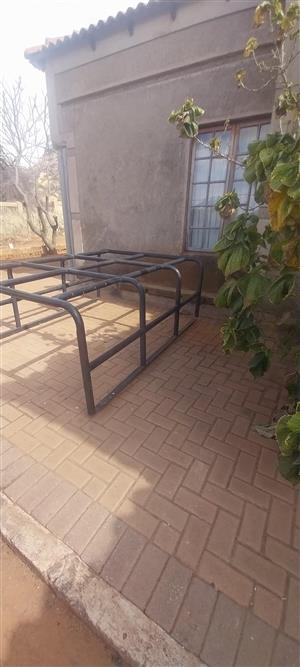 Cattle rail for landcruiser single cab