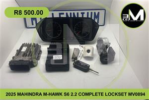 2025 MAHINDRA M-HAWK S6 2.2 COMPLETE LOCKSET MV0894 