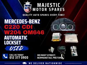 Mercedes-Benz C220 CDI W204 OM646 Automatic Lockset for Sale - Used