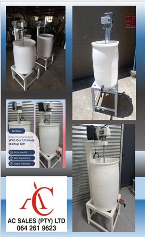 150 liter detergent mixing machine