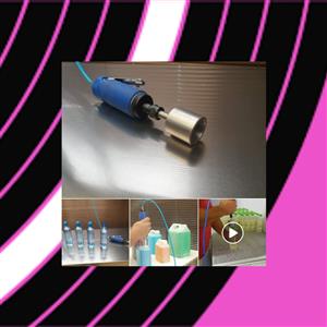  Pneumatic capping cauldrons, aluminium