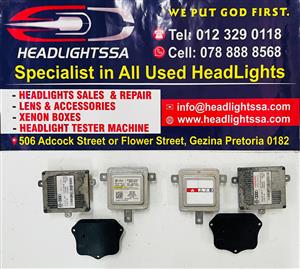 VW Golf 7 TSI & GTI left and right side LED, DRL and xenon ballast/module 