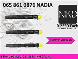SSANGYONG 2.0 DIESEL INJECTORS RECONDITION OR BUY NEW