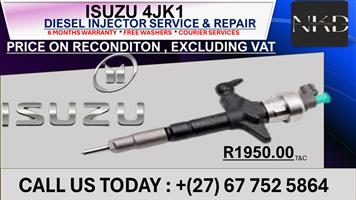 Isuzu 4JK1 Diesel Injectors on Repair 
