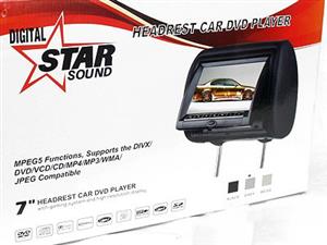 Starsound Headrest Screens & DVD Player Kit