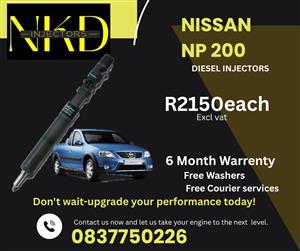 NISSAN NP200 DIESEL INJECTORS FOR SALE