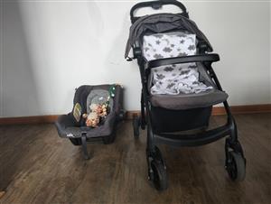 Joie Baby Stroller + Car Seat Combo – Excellent Condition