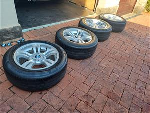 BMW OEM Alloy Wheel Rim 17" Double Spoke Style 112