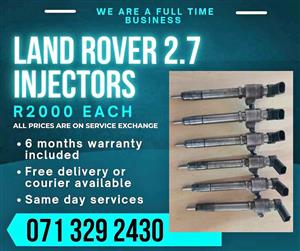 LAND ROVER DISCOVERY TDV6 2.7 INJECTORS FOR SALE WITH WARRANTY