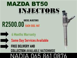 MAZDA BT50 NEW DIESEL INJECTORS FOR SALE OR TO RECON NATIONWIDE