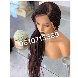 Lace front braided wigs and more