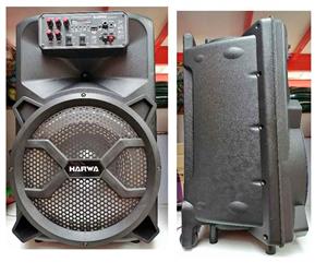12" Bluetooth Rechargable Trolley Speaker with mic and remote , New with 1 year warranty