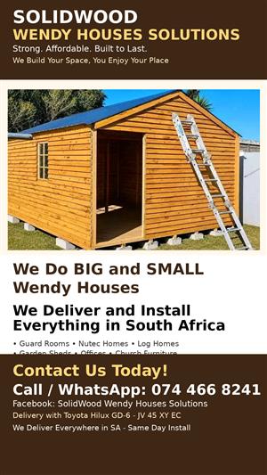 SolidWood Wendy Houses 