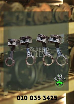 3.7 JEEP PISTONS SECOND HAND SPARES  