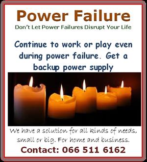 Power Failure / Eskom Loadshedding