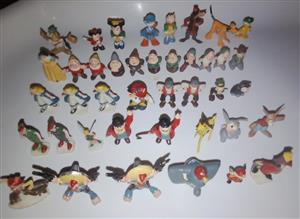 VINTAGE 1960-62 DISNEYKINS MINI FIGURINE LOT FOR SALE