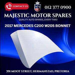 2017 Mercedes C200 W205 Bonnet – For Sale | Used