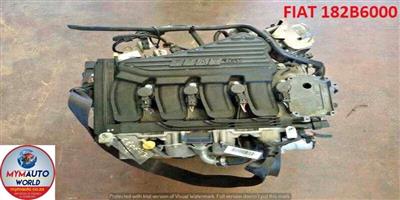 FIAT 1.6L 16 V 182B600 SINGLE COIL ENGINE 