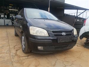 Hyundai Getz 1.6 manual for stripping of parts.