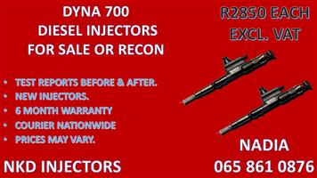 DIESEL INJECTORS FOR SALE FOR DYNA 700 - RELAIBLE