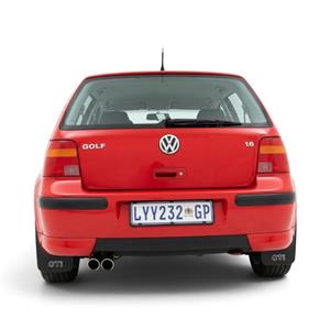 FibreForce Kamei Style 2piece Rear Apron for VW Golf Mk4