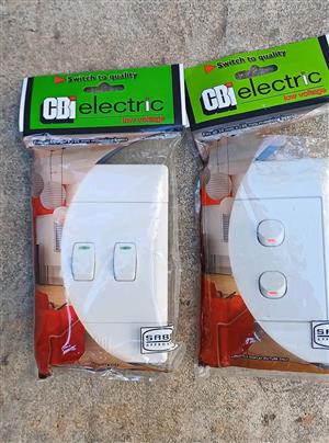 2 Lever One Way Switches 100×50 L122-P (Two Pieces)